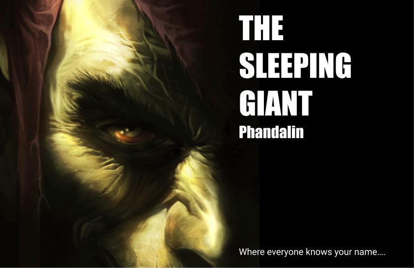 "The Sleeping Giant business cards'"