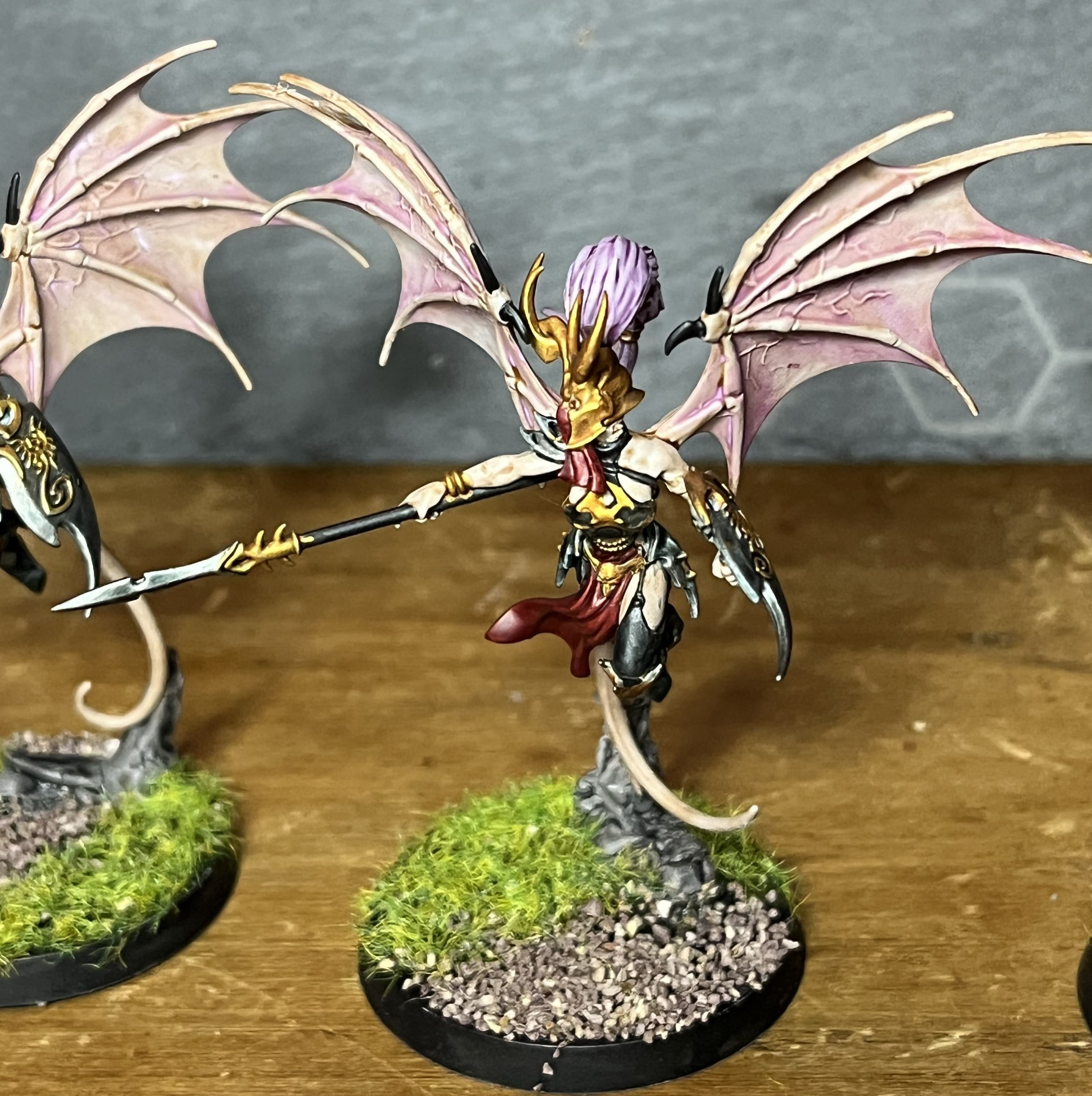 Painting Guide for Daughters of Khaine Khinerai with Contrast Paints