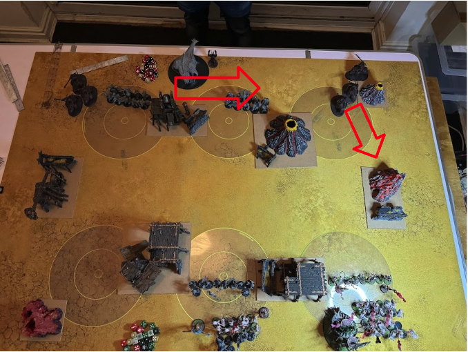 "IronJawz Movement Turn 1"